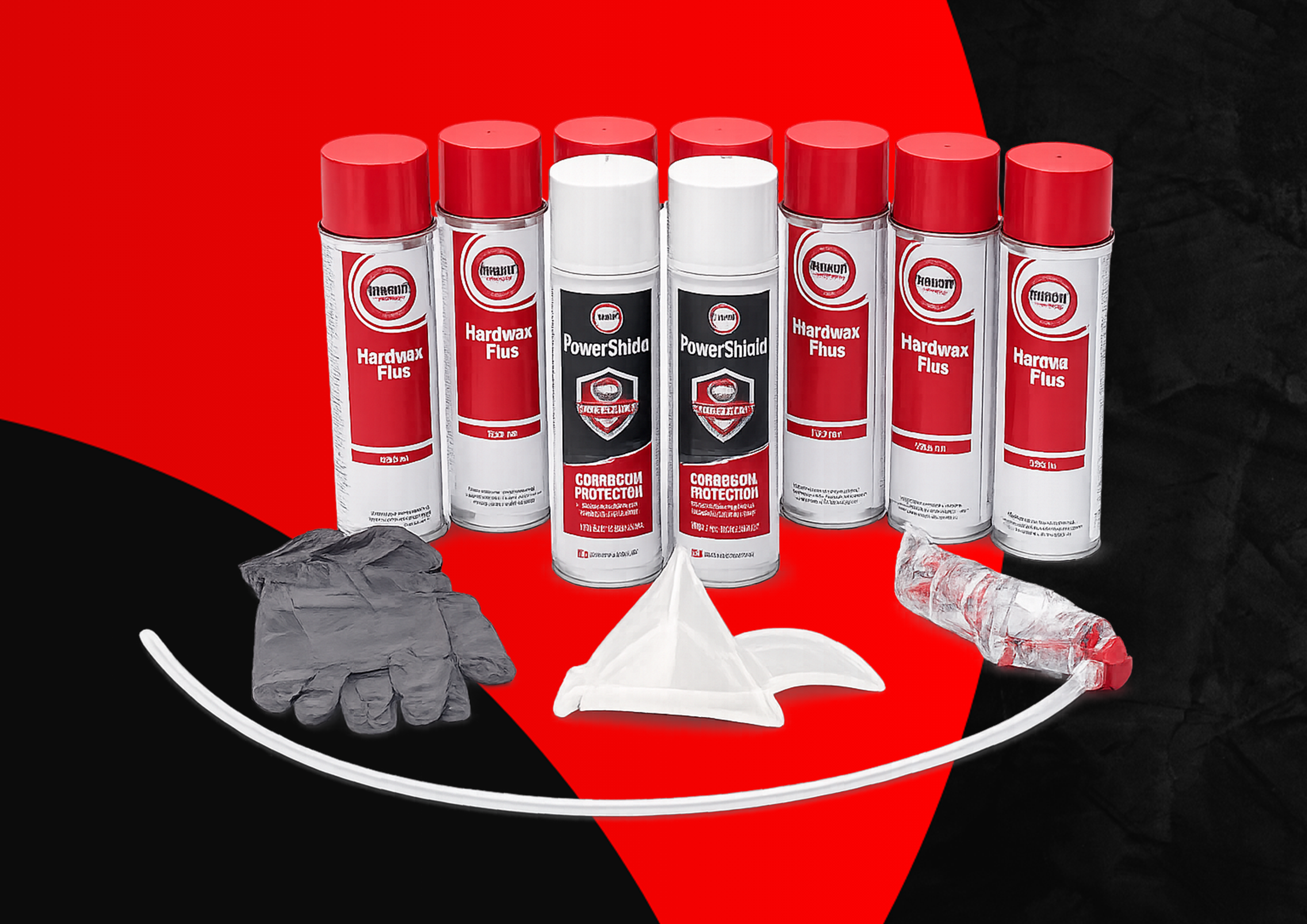 RNW-DIY-2 Waxoyl Aerosol DIY Kit For Large Unibody
