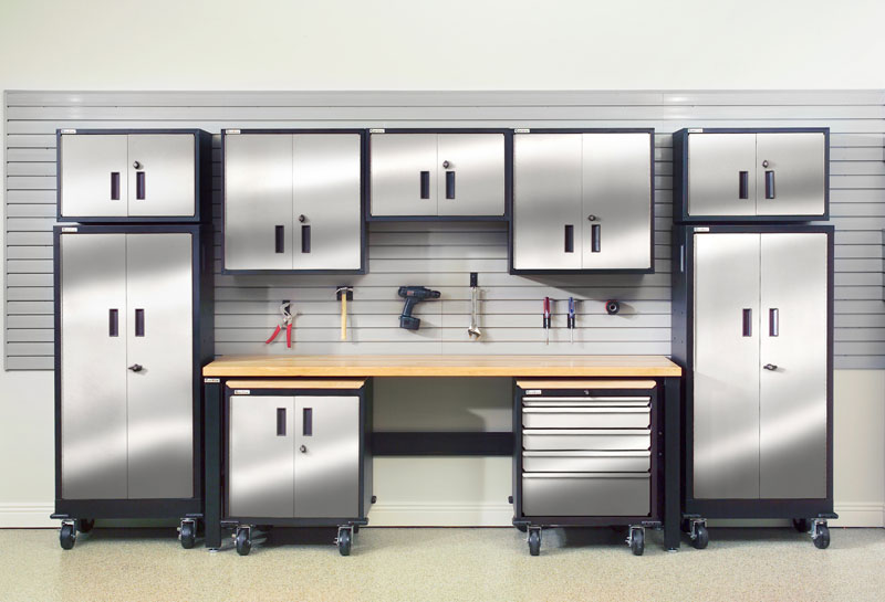 Your Ultimate Garage Garage Storage And Cabinets Stainless